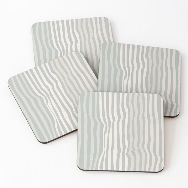 Item preview, Gently flowing stripes in light gray tones – Irregular & Vertical designed and sold by colorofmagic.