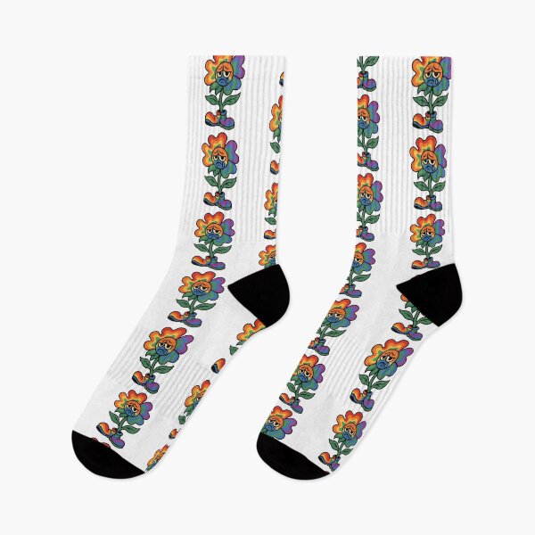 Item preview, Petal Blues – The sad flower with a rainbow sole designed and sold by UltimateShadow.