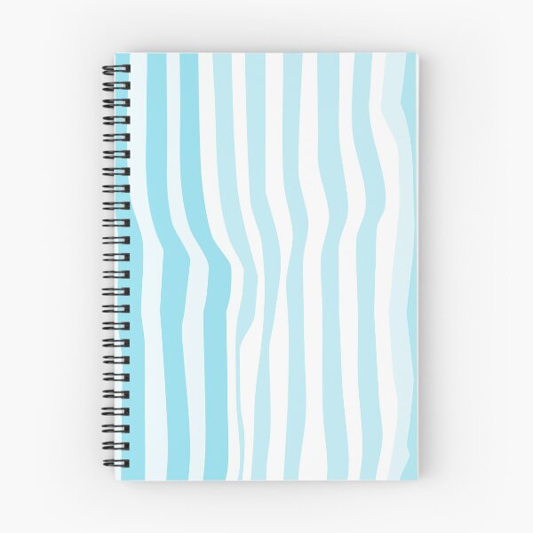 Item preview, Gently flowing stripes in light blue tones – Irregular & Vertical designed and sold by colorofmagic.