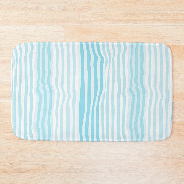 Item preview, Gently flowing stripes in light blue tones – Irregular & Vertical designed and sold by colorofmagic.