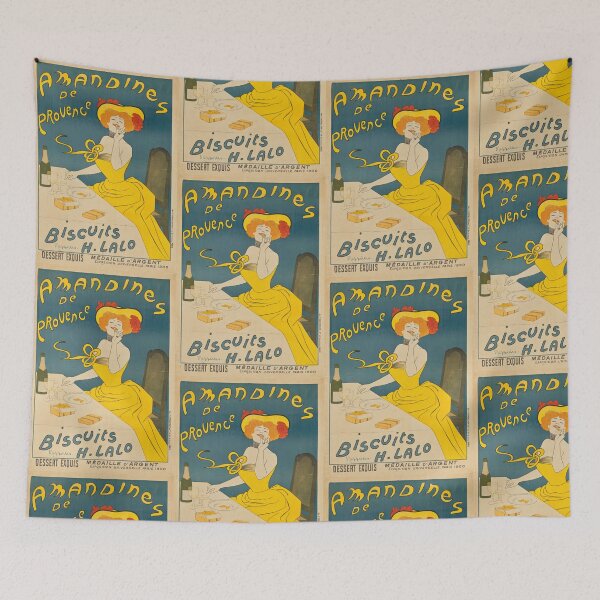 Item preview, Amandines de Provence Poster | Cappiello Biscuit Art Print | French Kitchen Decor | Vintage Food Ad | Art Nouveau Wall Art designed and sold by artofuniverse.