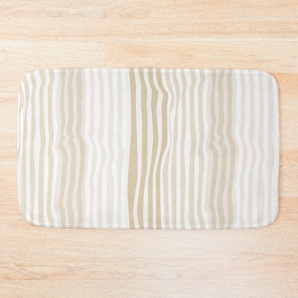 Item preview, Softly flowing stripes in light beige tones – Irregular & Vertical designed and sold by colorofmagic.