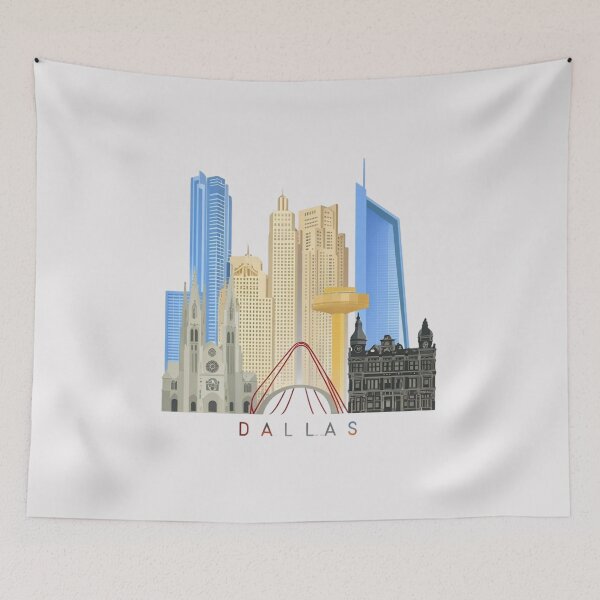 Item preview, Dallas Skyline designed and sold by Aise06.