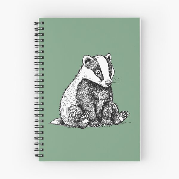 Item preview, Happy Badger penstroke designed and sold by MargLandmeter.