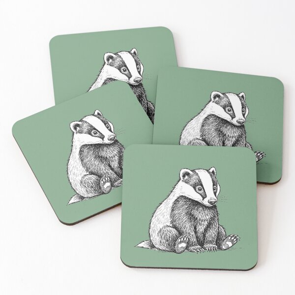 Item preview, Happy Badger penstroke designed and sold by MargLandmeter.