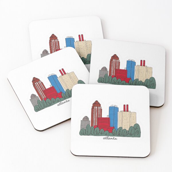Item preview, Atlanta Skyline designed and sold by Aise06.