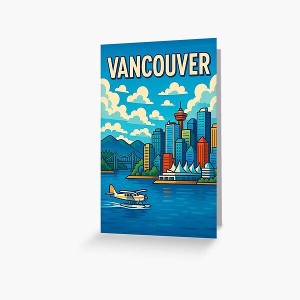 Item preview, Vancouver Waterfront Skyline with Harbour Centre designed and sold by Places On Earth.