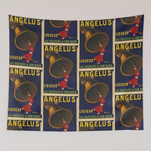 Item preview, Angelus Liqueur Poster | Cappiello 1907 Art | Dom Bosco Salesian Ad | Art Nouveau French Spirits Print | Vintage Bar Decor designed and sold by artofuniverse.