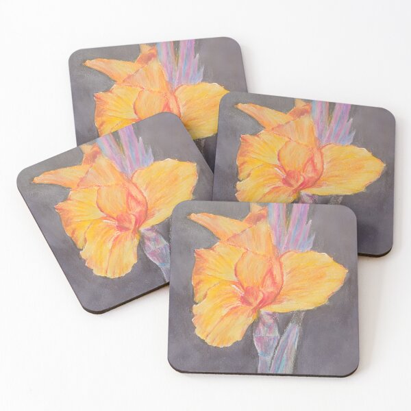 Item preview, canna lily in pastel designed and sold by ChristelsArtGallery.