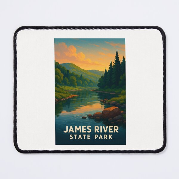Item preview, Canoeing on James River in Virginia designed and sold by Places On Earth.