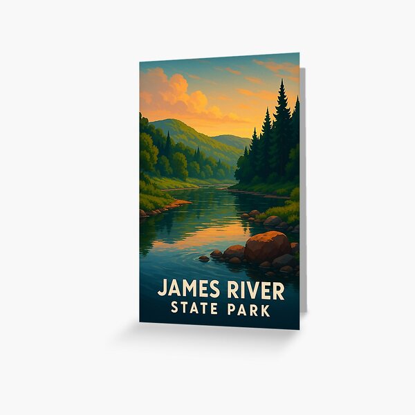Item preview, Canoeing on James River in Virginia designed and sold by Places On Earth.