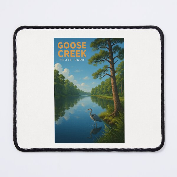 Item preview, Goose Creek State Park Forest and Riverbank designed and sold by Places On Earth.
