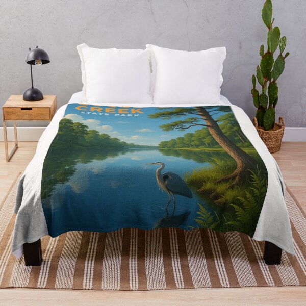 Item preview, Goose Creek State Park Forest and Riverbank designed and sold by Places On Earth.