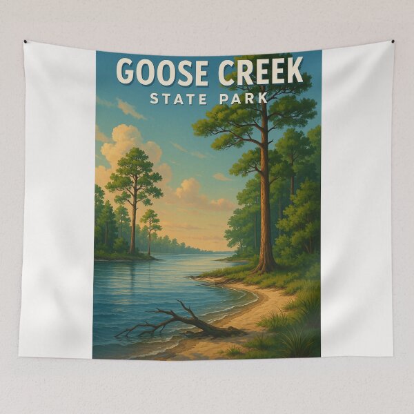 Item preview,  Heron at Goose Creek State Park Waterside designed and sold by Places On Earth.