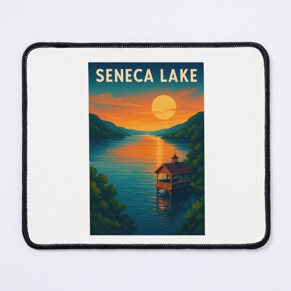 Item preview, Seneca Lake Sunset Over the Finger Lakes designed and sold by Places On Earth.