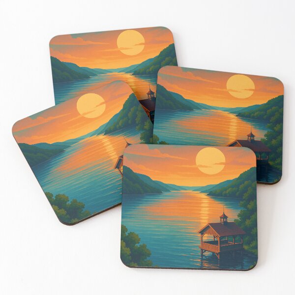 Item preview, Seneca Lake Sunset Over the Finger Lakes designed and sold by Places On Earth.