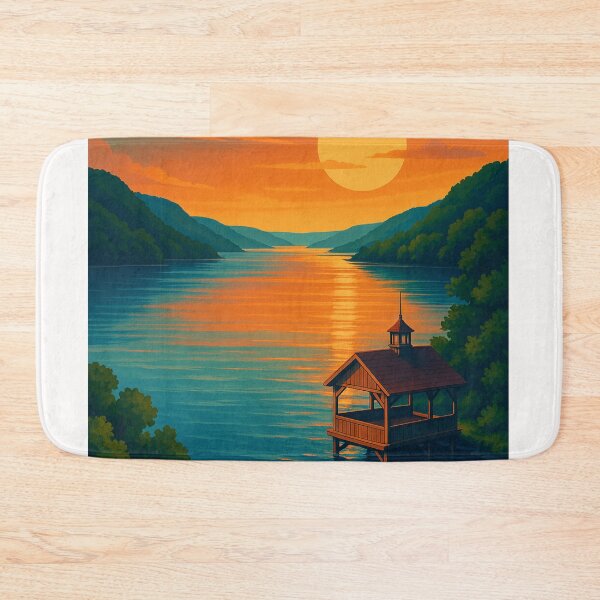 Item preview, Seneca Lake Sunset Over the Finger Lakes designed and sold by Places On Earth.