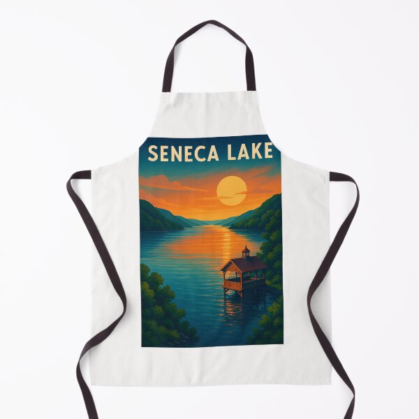 Item preview, Seneca Lake Sunset Over the Finger Lakes designed and sold by Places On Earth.