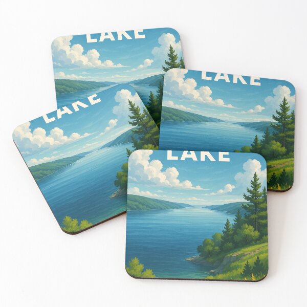 Item preview, Cayuga Lake Wildflower Meadow Overlook designed and sold by Places On Earth.
