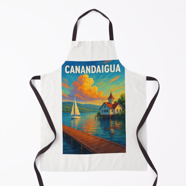 Item preview, Canandaigua Lake Sunset with Sailboat designed and sold by Places On Earth.