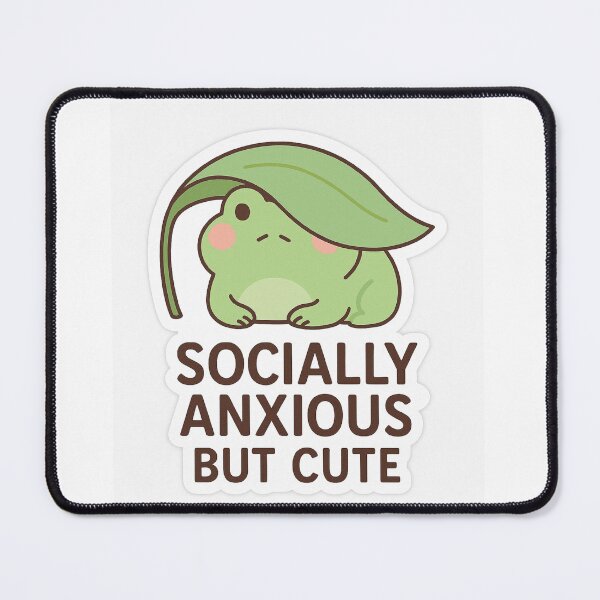 Item preview, Socially Anxious but Cute designed and sold by Sweety9.