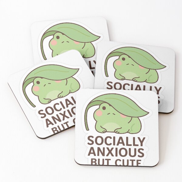 Item preview, Socially Anxious but Cute designed and sold by Sweety9.
