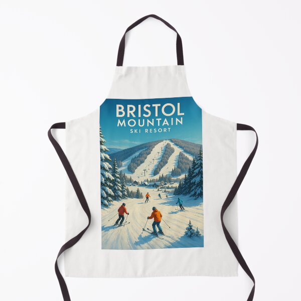 Item preview, Chairlifts and Skiers on Bristol Mountain designed and sold by Places On Earth.
