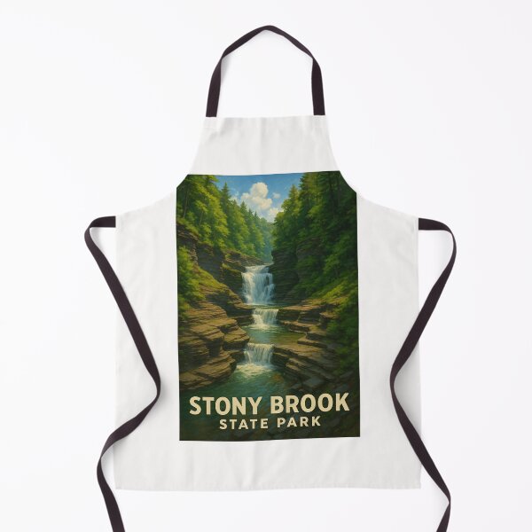 Item preview, Stony Brook State Park Waterfalls designed and sold by Places On Earth.