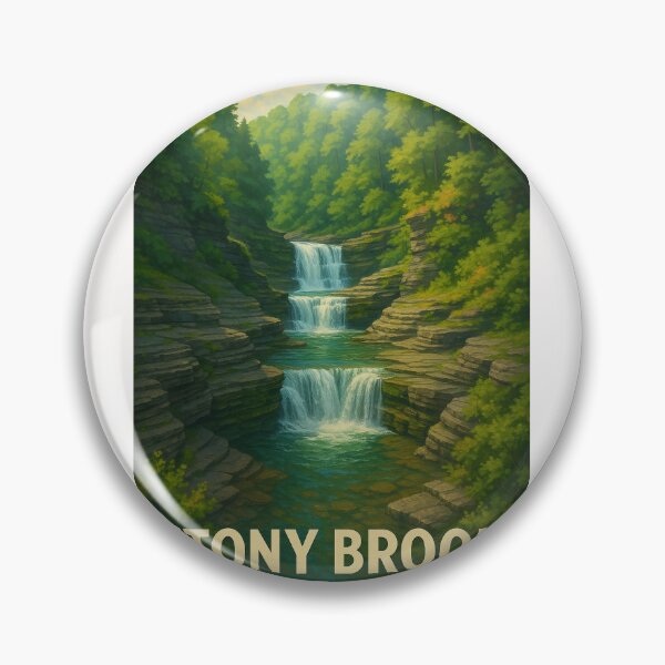 Item preview, Forest Gorge at Stony Brook State Park designed and sold by Places On Earth.