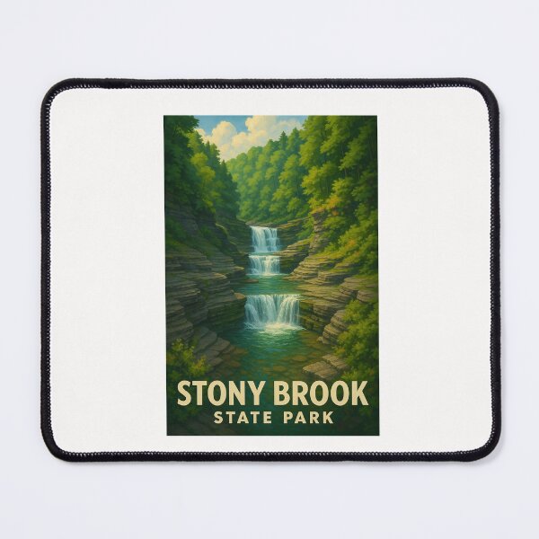 Item preview, Forest Gorge at Stony Brook State Park designed and sold by Places On Earth.