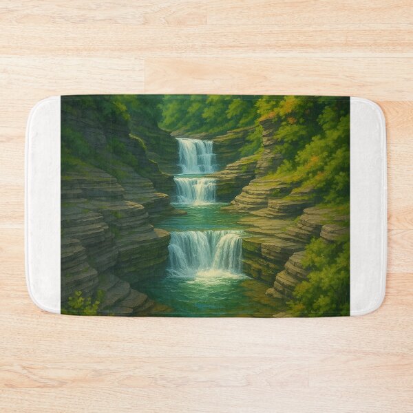 Item preview, Forest Gorge at Stony Brook State Park designed and sold by Places On Earth.
