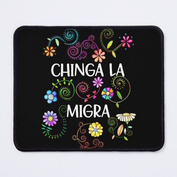 Item preview, Subtle Floral Chinga La Migra Anti Ice Vintage Abolish Ice designed and sold by SteveAllentc.