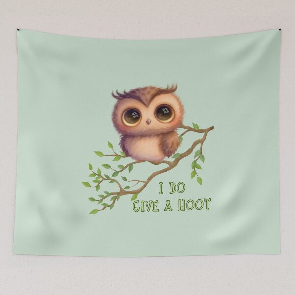 Item preview, I DO GIVE A HOOT designed and sold by DanaTees.