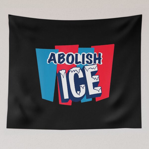 Item preview, Retro Abolish Ice - Pro Immigration rights, Refugees apparel designed and sold by SteveAllentc.