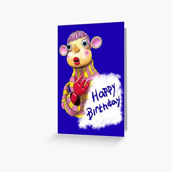 Item preview, Pob Retro Happy Birthday  designed and sold by Art-Speaks.