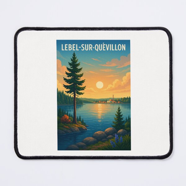 Item preview, Lebel-sur-Quévillon Lakeside Sunset designed and sold by Places On Earth.