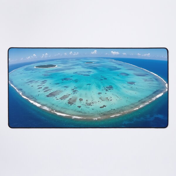 Item preview, Coral Atoll Lagoon designed and sold by EpicEarthscapes.