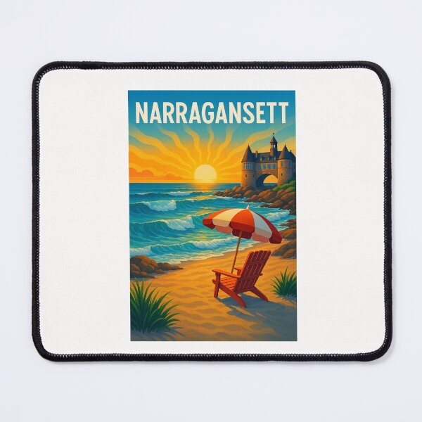 Item preview, Narragansett Sunset by The Towers designed and sold by Places On Earth.
