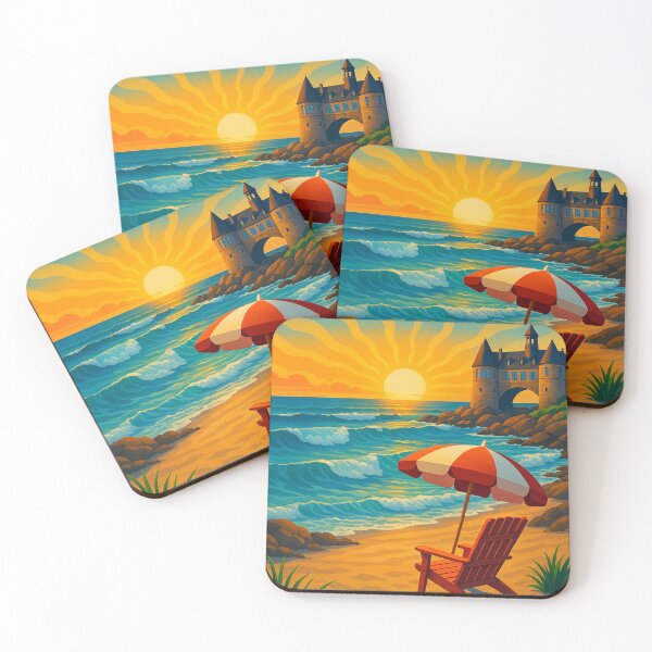 Item preview, Narragansett Sunset by The Towers designed and sold by Places On Earth.