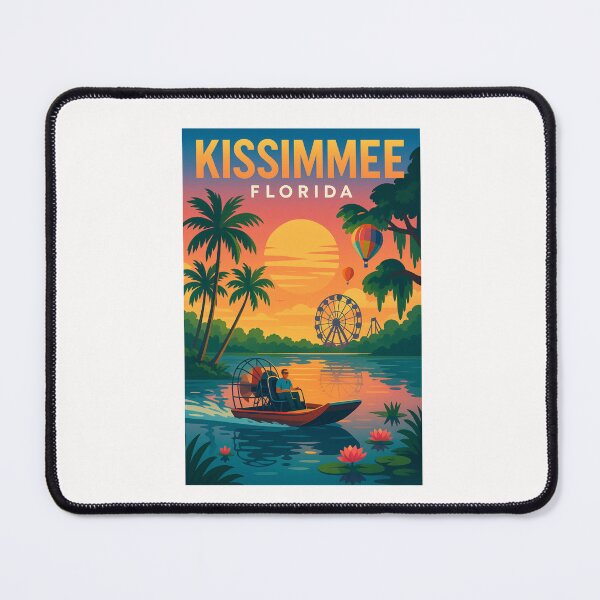 Item preview, Airboat Ride in Kissimmee at Sunset designed and sold by Places On Earth.