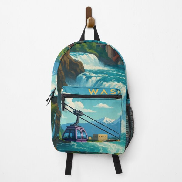 Item preview, Spokane Waterfalls and Cable Car designed and sold by Places On Earth.