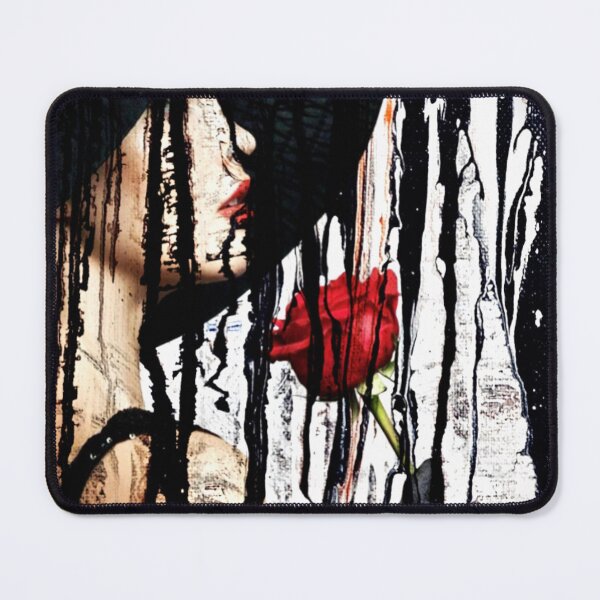 Item preview, Lady with hat and red rose designed and sold by AnnabellaRh.
