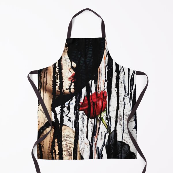 Item preview, Lady with hat and red rose designed and sold by AnnabellaRh.