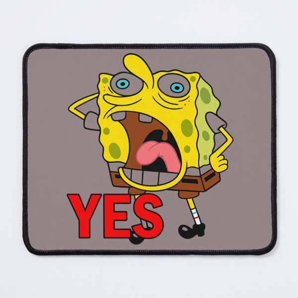 Item preview, Screaming SpongeBob Meme Saying YES designed and sold by NutSkyArt.