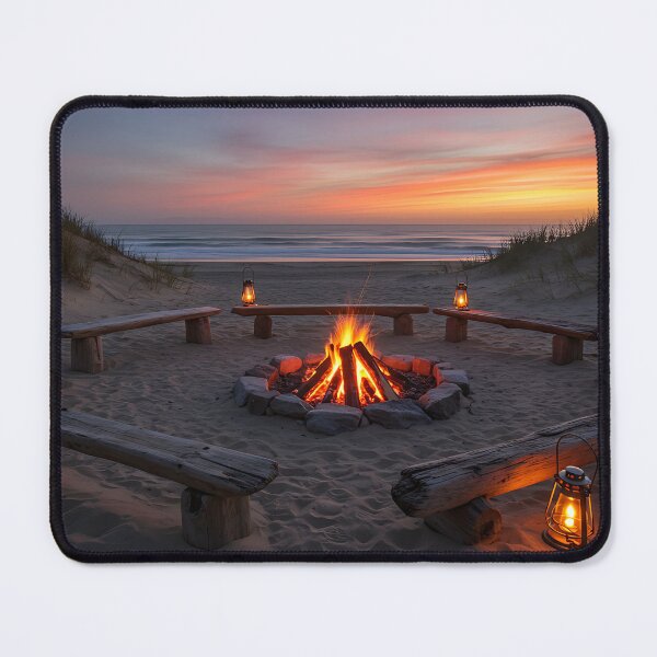 Item preview, Twilight Beach Bonfire designed and sold by EpicEarthscapes.