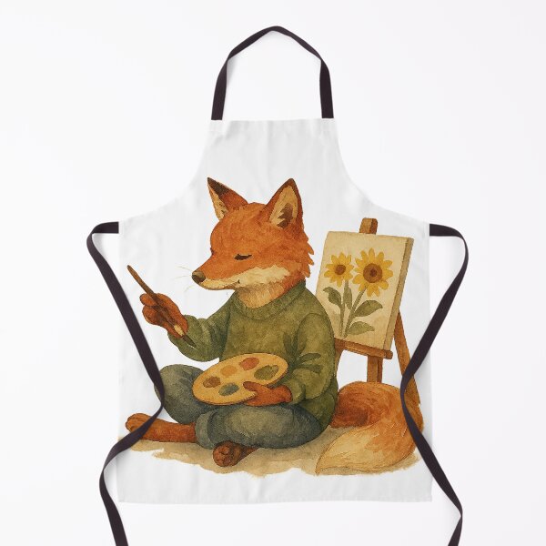 Artikelvorschau, Aquarellfuchs entworfen und verkauft von Bluntdivas.