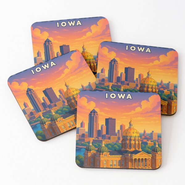 Item preview, Des Moines Skyline and Capitol Dome designed and sold by Aryabek.