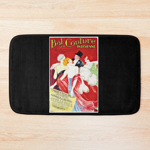 Item preview, Bal Couture Parisienne Vintage Poster 1924 | Leonetto Cappiello French Fashion Art | Elegant Dance Ball Advertisement | Retro Wall Decor designed and sold by artofuniverse.