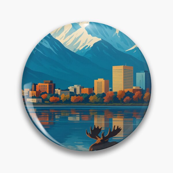 Item preview, Anchorage Moose and Mountain View designed and sold by Aryabek.
