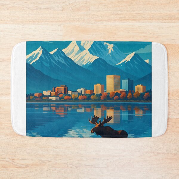 Item preview, Anchorage Moose and Mountain View designed and sold by Aryabek.
